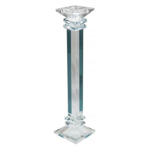 Suport lumanare din sticla de cristal Anthea III, transparent