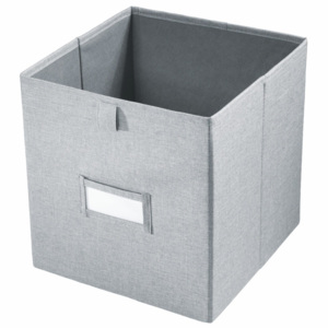 Cutie pentru depozitare iDesign Codi, 38,1 x 26,6 cm, gri