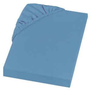 Husa de pat, 160x200 cm, albastru
