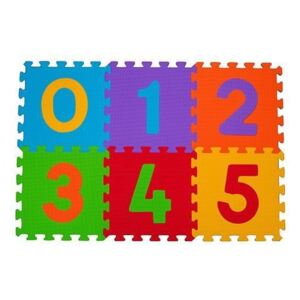 BabyOno Puzzle Cifre - covoras din spuma 6 buc - cod 275