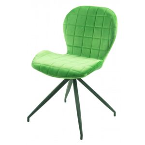 Set 2 scaune tapitate rotative Sit&Chairs Light Green