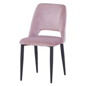 Set 2 scaune catifea Sit&Chairs roz