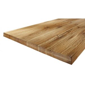 Masa dreptunghiulara cu blat din lemn de salcam Tables & Benches 160x85x78 cm