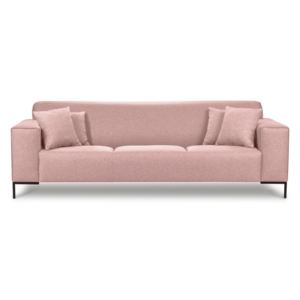 Canapea Cosmopolitan Design Seville, roz, 264 cm