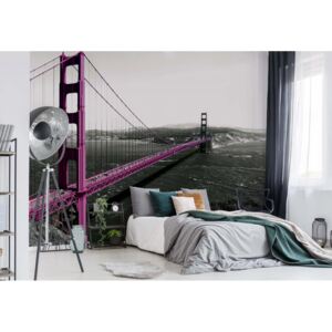 Fototapet - Golden Gate Bridge San Francisco Vliesová tapeta - 416x254 cm