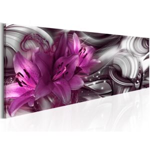 Tablou pe pânză - Purple Depth 150x50 cm