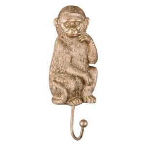 Cârlig PT LIVING Monkey, auriu