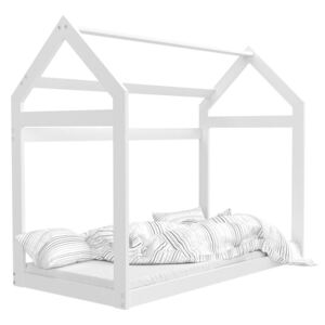 Dětská postel LOFT + rošt + matrace ZDARMA, 80x184, bílá