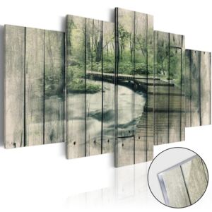 Bimago Imagine pe sticlă acrilică - The River of Secrets 100x50 cm