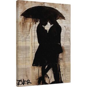 Loui Jover - Rain Lovers Tablou Canvas, (60 x 80 cm)