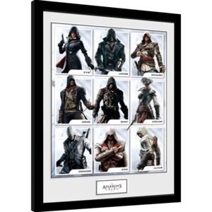 Assassins Creed - Compilation Characters Afiș înrămat