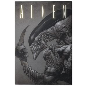 Alien - Head on Tail Tablou Canvas, (60 x 80 cm)