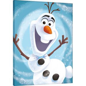 Olaf's Frozen Adventure - Happy Tablou Canvas, (60 x 80 cm)