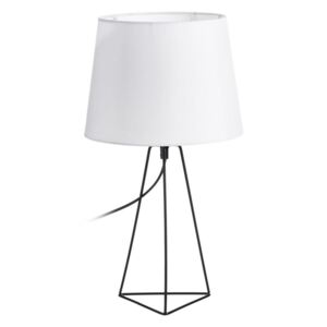 Veioza alb/negru Table Lamp White/Black Ø 25cm H 45cm | IXIA