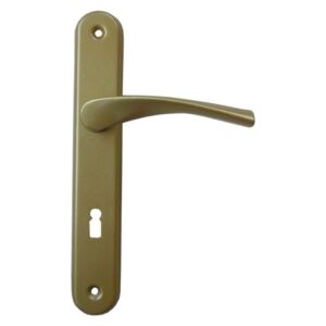 MEVA mâner pentru ușă Albă 90mm cu cheie