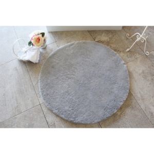 Covoraș baie Confetti Bathmats Colors of Grey, ⌀ 90 cm, gri