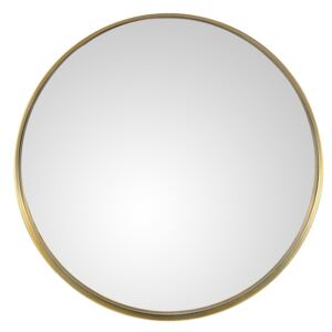 Oglinda rotunda cu rama din metal ø92cm Alice Gold | ZAGO