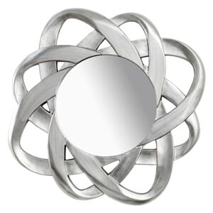 Oglinda argintie ø90cm Mirror Endless Silver