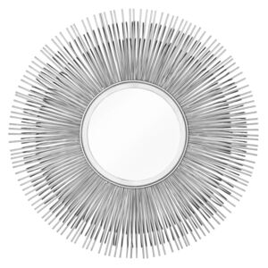 Oglinda argintie ø61cm Mirror Sunlight M Silver | INVICTA INTERIOR