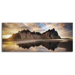 Tablou imprimat pe pânză Styler Iceland, 150 x 60 cm