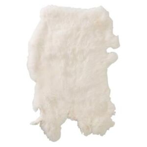 Napron cu blană albă, 50x 33cm