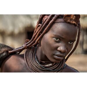 Fotografii artistice Himba girl, Piet Flour