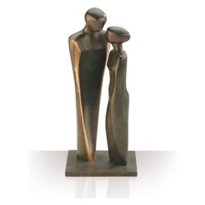 Statueta bronz "Cuplu indragostit"