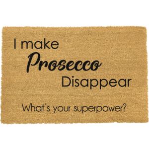 Covor intrare Artsy Doormats I Make Prosecco Disappear, 40 x 60 cm