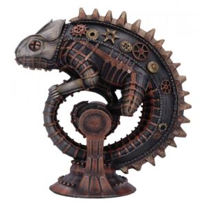 Statueta steampunk Mechanical Chameleon 22.3cm