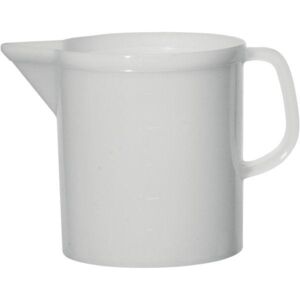 Cupă gradată din plastic Gastro 3000 ml, albă