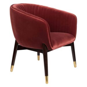 Fotoliu lounge catifea burgundy Dolly Lounge Chair Burgundy