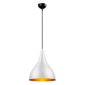 Pendul cu un glob alb-auriu homs ro11372