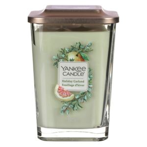 Yankee Candle lumanare parfumata Elevation Holiday Garland pătrata mare 2 fitile