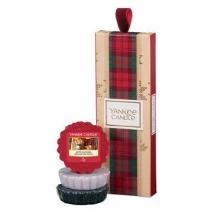 Yankee Candle set cadou de Crăciun cu ceara parfumată pentru aroma lampa 3 buc