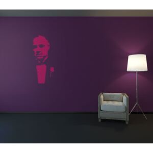 Godfather - autocolant de perete Roz 50 x 100 cm