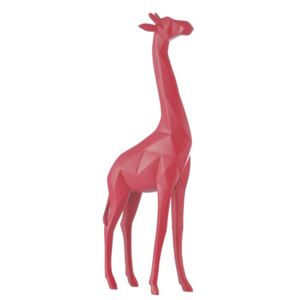 Decoratiune girafa Poly roz