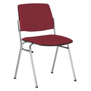 Scaun vizitator Fin 3059 Stofa Bordo