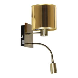 Aplica E14+LED 10W bronz Sylwana Candellux 21-52278
