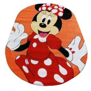Covor Minnie Mouse Orange Oval