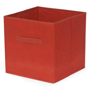 Cutie pliabilă de depozitare Compactor Cardboard Box, roșu