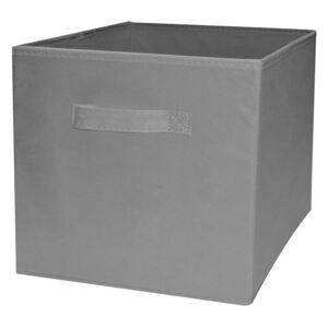 Cutie pliabilă de depozitare Compactor Cardboard Box, gri