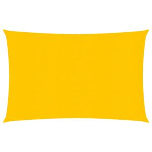 Pânză parasolar, galben, 2,5x4,5 m, HDPE, 160 g/m²