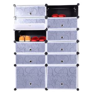 Zondo Organizator pantofar Barrowby TYP02 (plastic + metal)