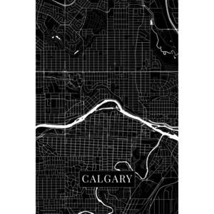 Harta Calgary black