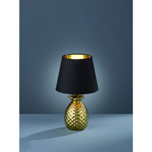 Trio R50421079 Lampa de masa de noapte PINEAPPLE auriu ceramică excl. 1 x E14, max. 40W IP20