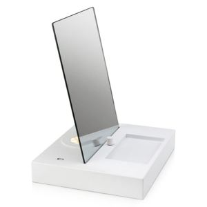 Lampa cu oglinda si baza metalica 30x36 cm USB Reflect Markslojd