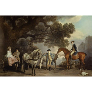 Melbourne and Milbanke Families, Reproducere, George Stubbs