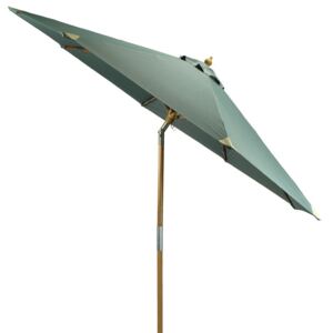 Umbrela cu varf inclinabil,lemn,300 cm