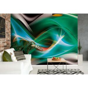 Fototapet - Abstract Design Modern Flow Vliesová tapeta - 416x254 cm