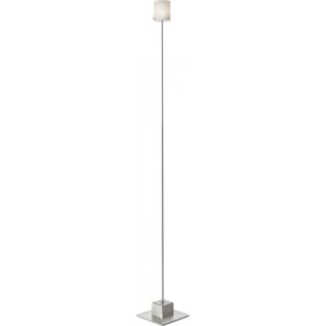 Lampadar Slim II, metal/sticla, argintiu, 15 x 120 x 15 cm, 13w